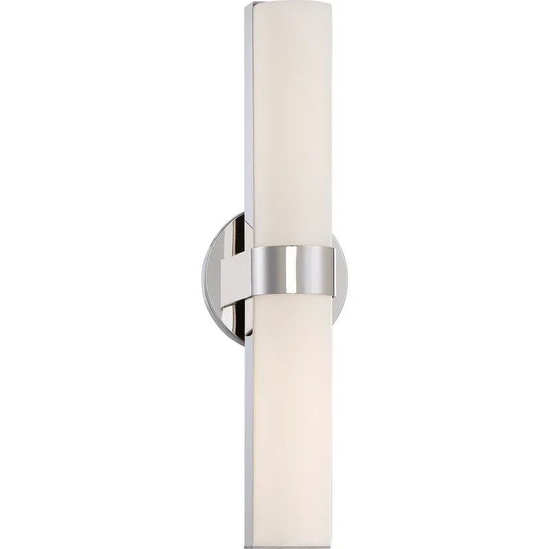 Bond LED 6 inch Polished Nickel Vanity Light Wall Light