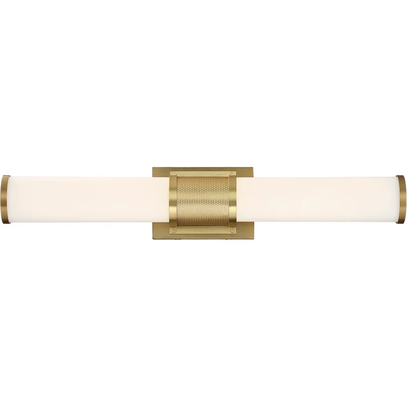 Caper LED 24 inch Brushed Brass Vanity Light Wall Light