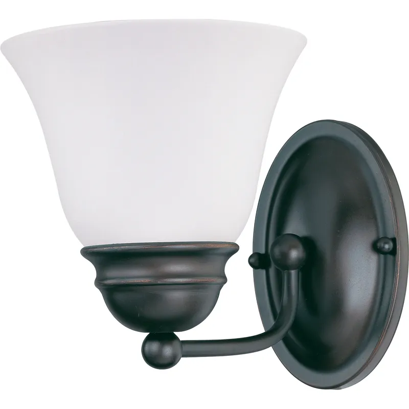 Brentwood 1 Light 6 inch Mahogany Bronze Vanity Light Wall Light