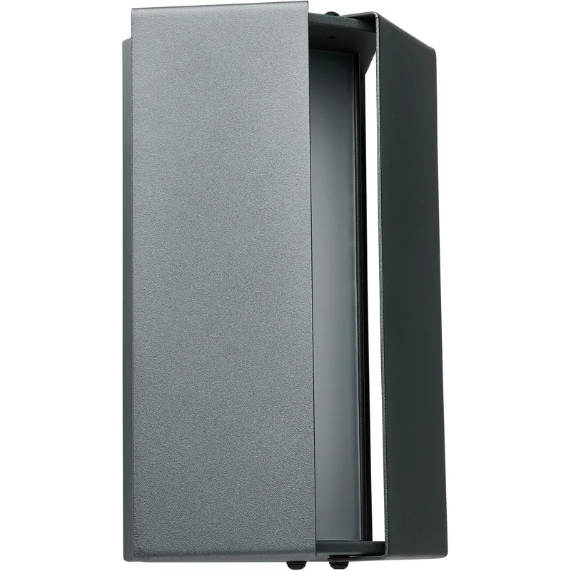 Peak LED 5.75 inch Matte Gray Vanity Light Wall Light