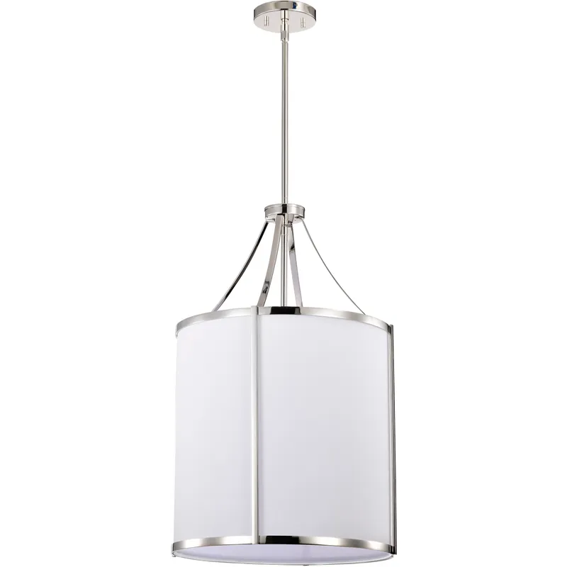 Easton 3 Light 16 inch Polished Nickel Pendant Ceiling Light
