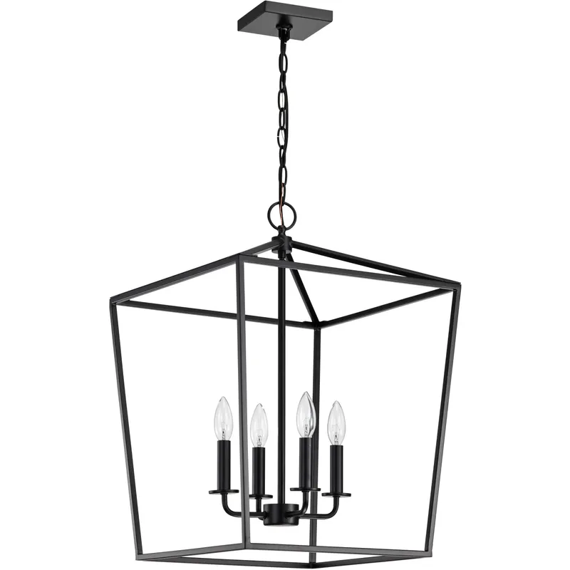 Emma 4 Light 17 inch Dark Bronze Pendant Ceiling Light