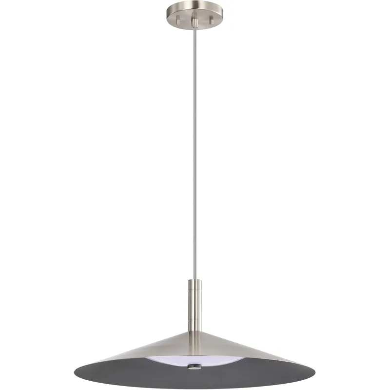 Corrine LED 18 inch Brushed Nickel Pendant Ceiling Light