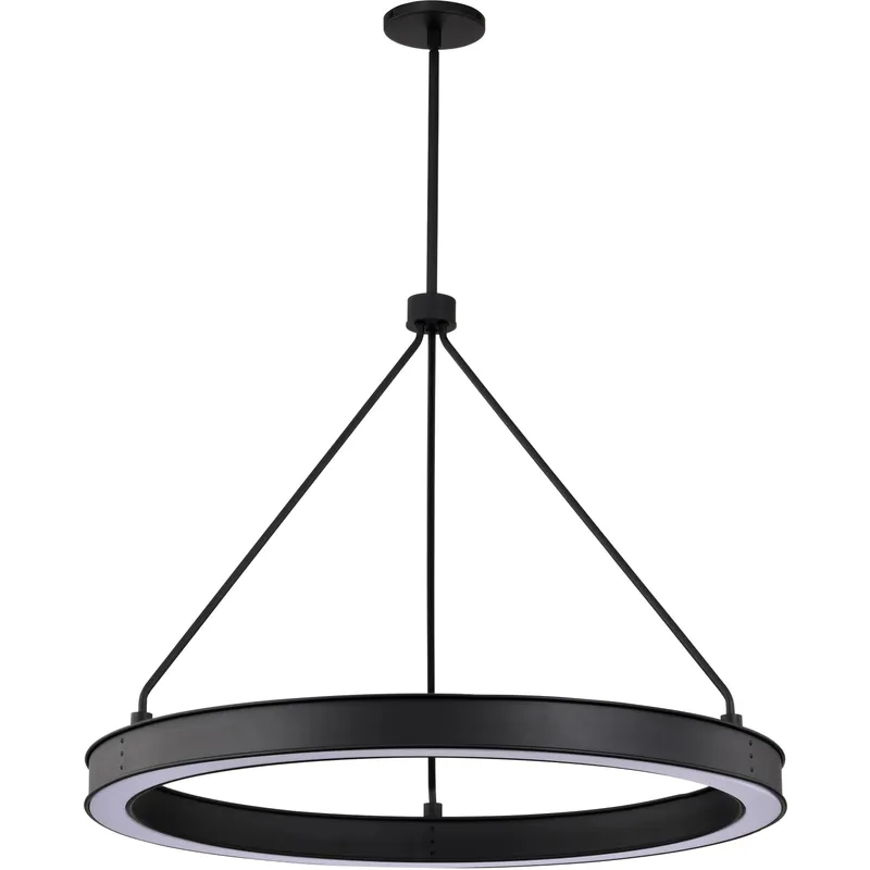 Longford LED 30 inch Textured Black Pendant Ceiling Light