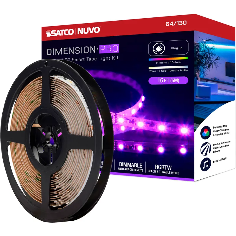 Dimension White 2700K 196.85 inch Tape Light
