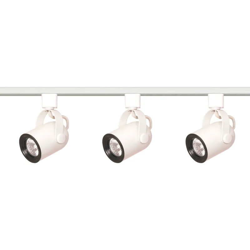 Brentwood 3 Light White Track Lighting Ceiling Light