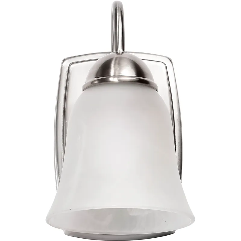 Brentwood LED 7 inch Brushed Nickel Wall Mount Wall Light