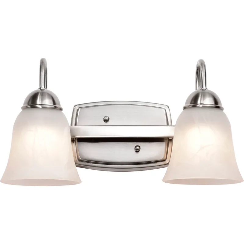 Brentwood LED 7 inch Brushed Nickel Wall Mount Wall Light