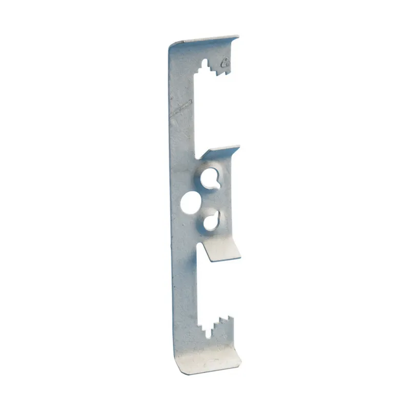Multi-Function Clip, 1/4"-3/8" Rod, #12–#8 Wire, 1/8"–7/16" Flange, 1/4" Hole