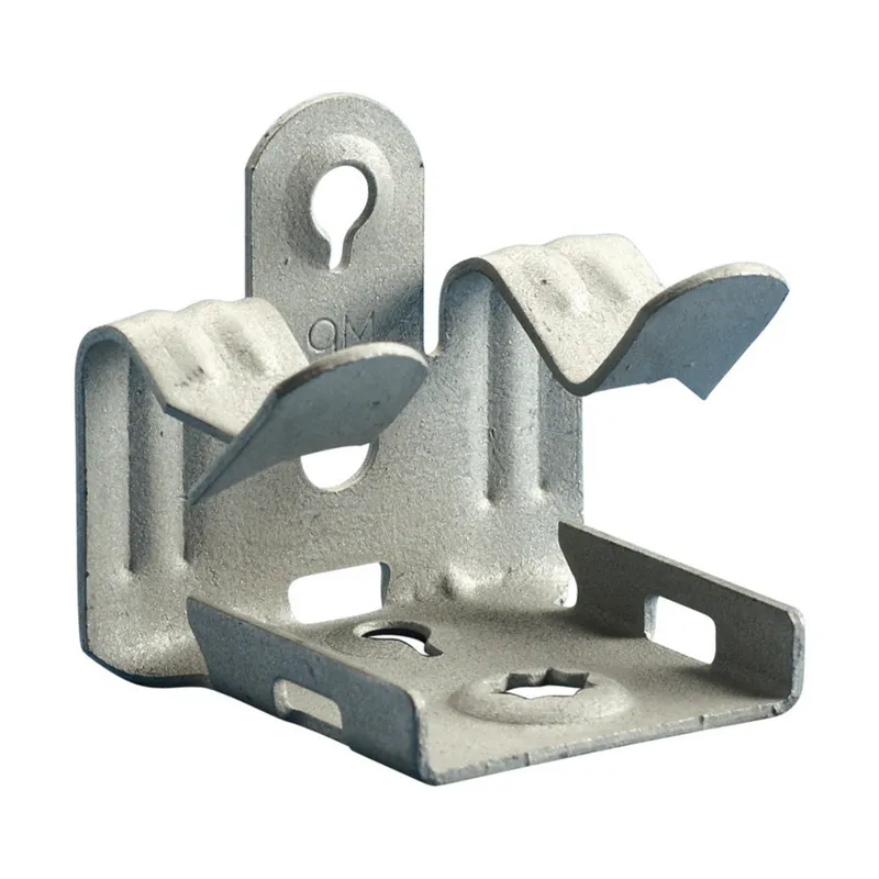 Hammer-On Flange Clip, Bottom Mount, Spring Steel, 1/8"–1/4" Flange
