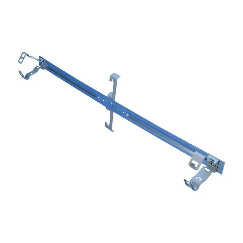 B18-Z Box/Conduit Hanger with Rod/Wire Clip, 1/2", 3/4" EMT, 1/4" Rod, #12 Wire