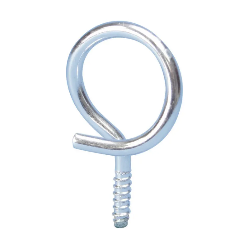 Threaded Bridle Ring, 2" dia, #14 Screw, Wood