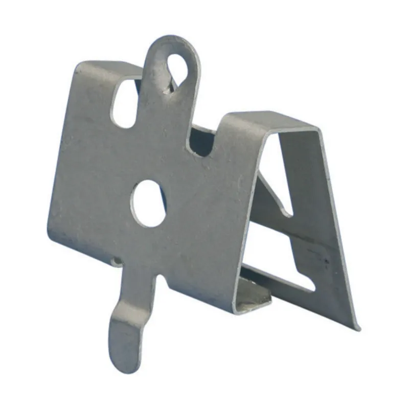 Electrical box attachment, spring steel, #10 hole, glider