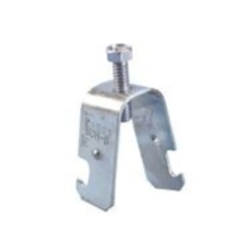 Single Piece Strut Clamp for Conduit, 0.72"–1.16" OD, 1" EMT, 3/4" Rigid/Pipe