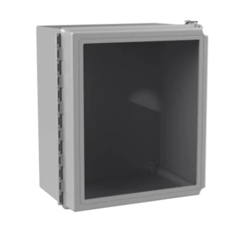 Junction Box, NEMA 4X, Hinged Cover, 16" x 14" x 8"