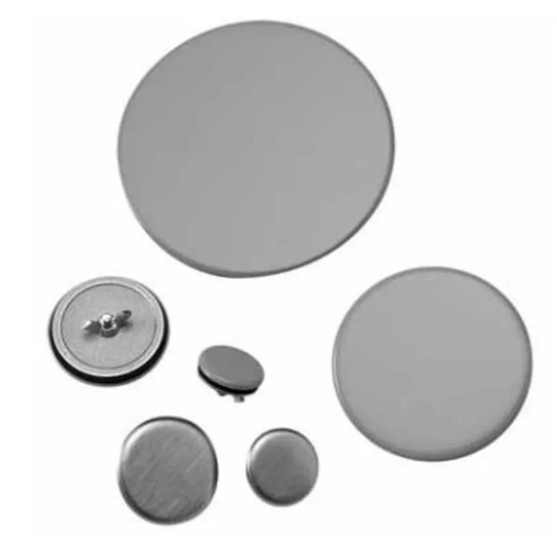 Hol-Sealers Hole Seal, 1.38-inch Diameter, Light Gray, Mild Steel