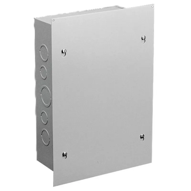 Flush Cover for Pull Box, fits 8.00x8.00, Gray, Steel