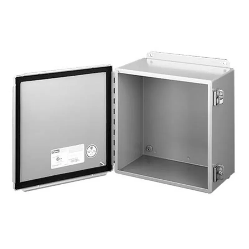 Enclosure, NEMA 12, Continuous Hinge, 8" x 8" x 6"