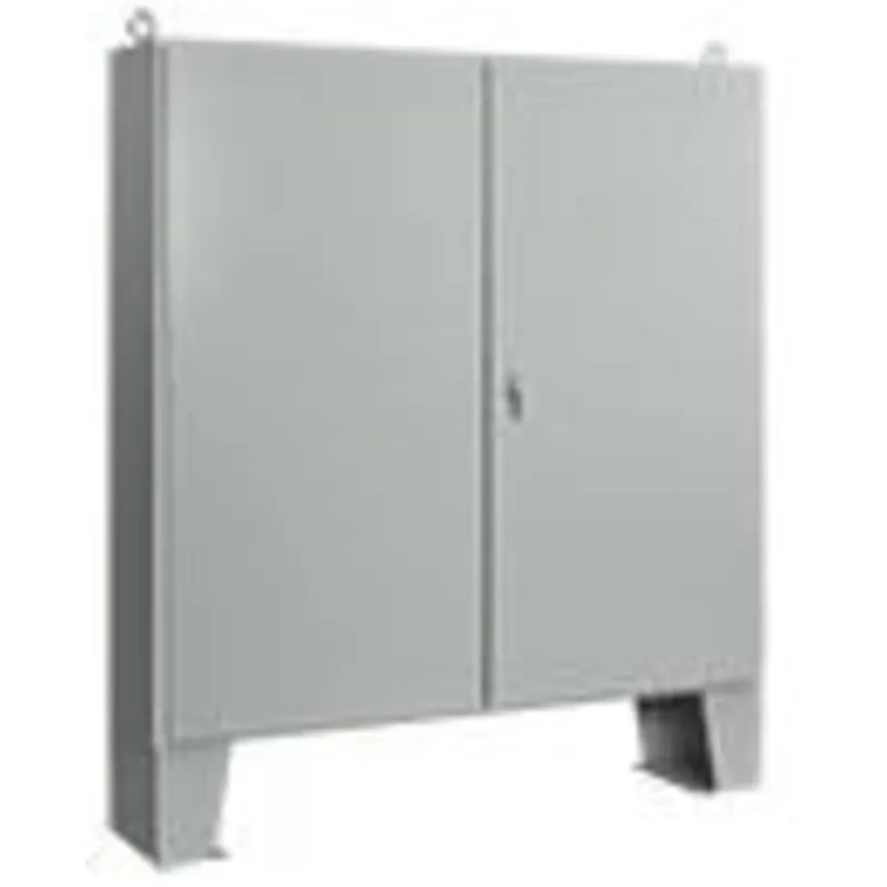Enclosure, Floor Mount, NEMA 12, 2-Door, 3-Point Latch