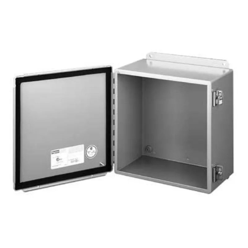Junction Box, NEMA 12, Hinged Cover, 8" x 6" x 6"