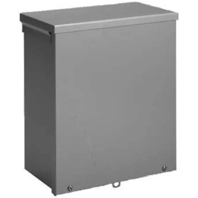 Enclosure, NEMA 3R, Screw Cover, 10" x 10" x 4", Painted, KOs