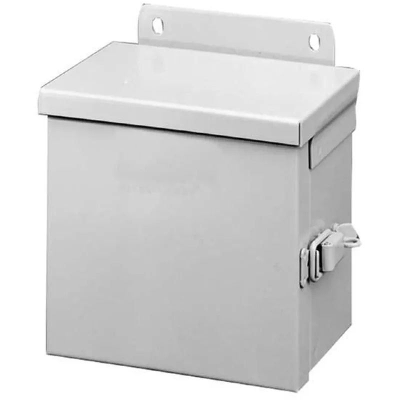 Junction Box, NEMA 3R, Hinged Cover, 12" x 12" x 6"