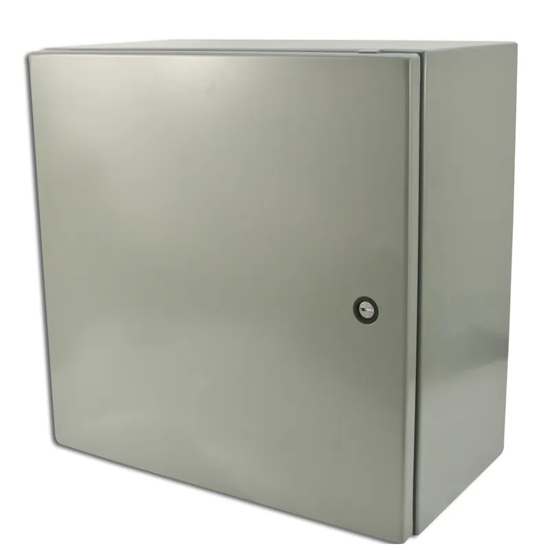 Concept Single-Door Enclosure, 20.00x20.00x12.00, Gray, Steel