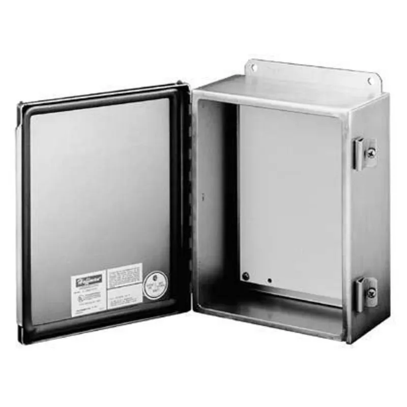 Clamp Cover Junction Box Type 4X, 8x6x4, SS304
