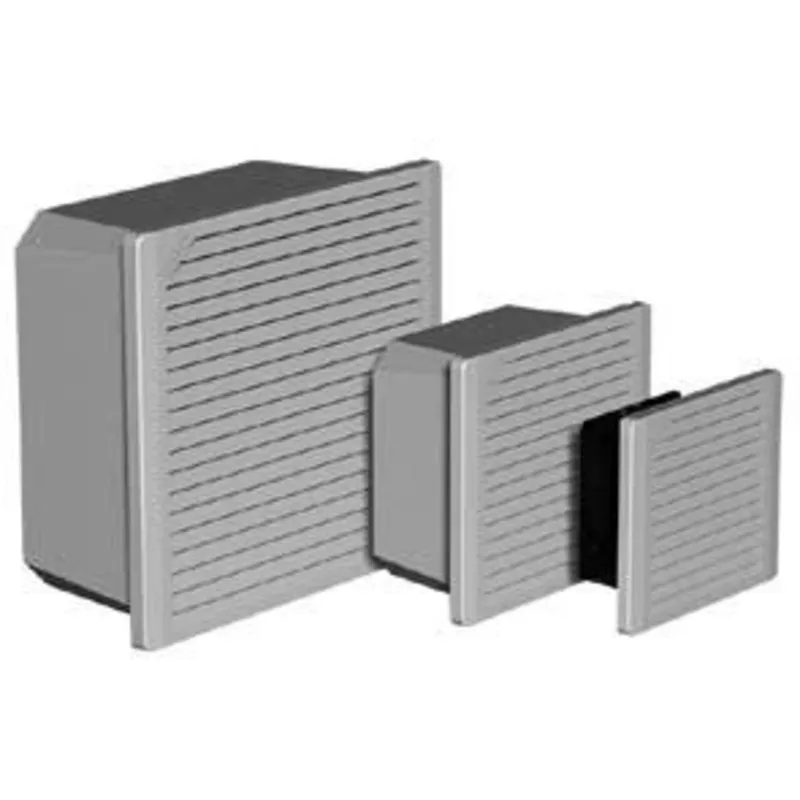 Cooling Fan Package, Diameter: 4", 115V, 50/60Hz, ABS/Light Gray