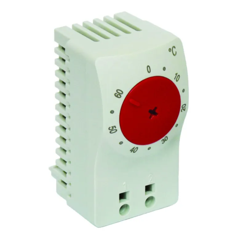 Temperature Control Switch, 2.36x1.30x1.62, Lt Gray, Plastic, Closed F