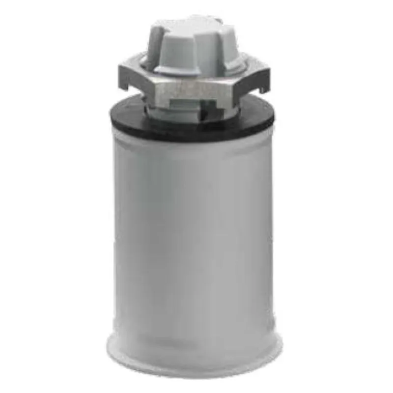 H2Omit Vent Drain, 2.64x1.25x1.25, Gray, Polyester