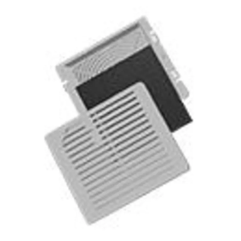 TFP Exhaust Grille, 11.77x12.94x33.53, Light Gray, ABS