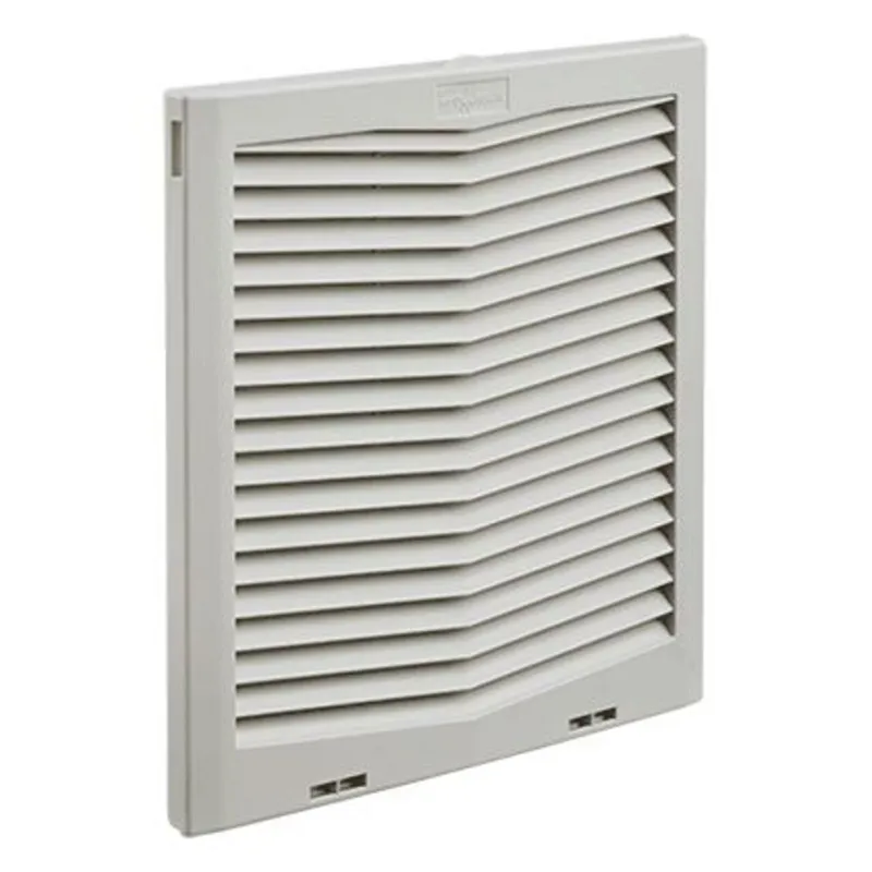 Exhaust Grille, IP54, Diameter: 13", Material: Thermoplastic