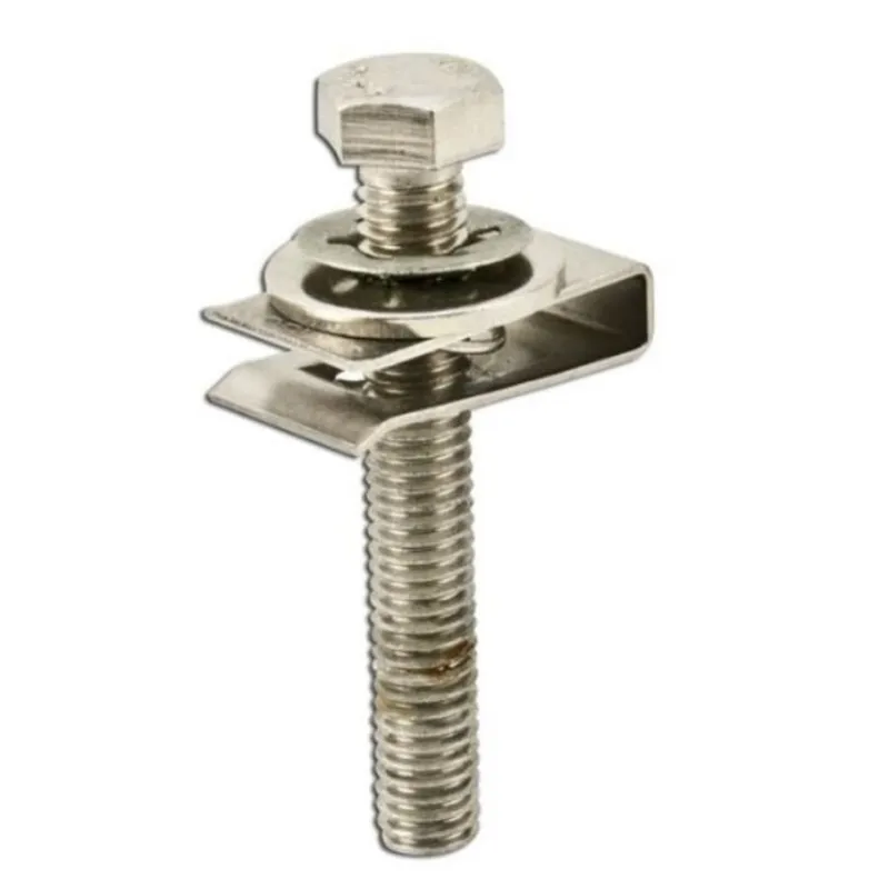 Bolt Kit, (2) 3/8" X 2-1/2" Hex Head Bolts With Speed Nut - E02, For New N9 Box.