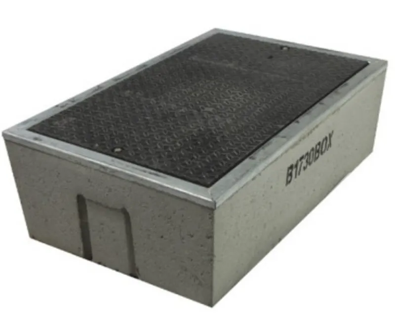Underground Enclosure, 17 x 30 x 12", Reinforced Concrete