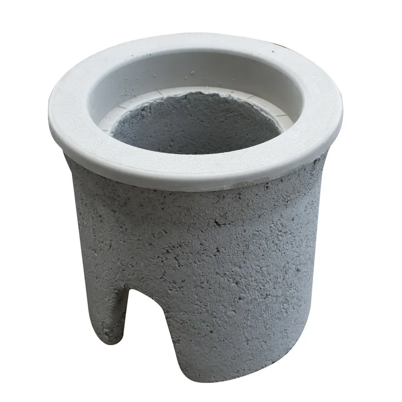 Round Pull Box, Diameter: 9", Depth: 12", Concrete