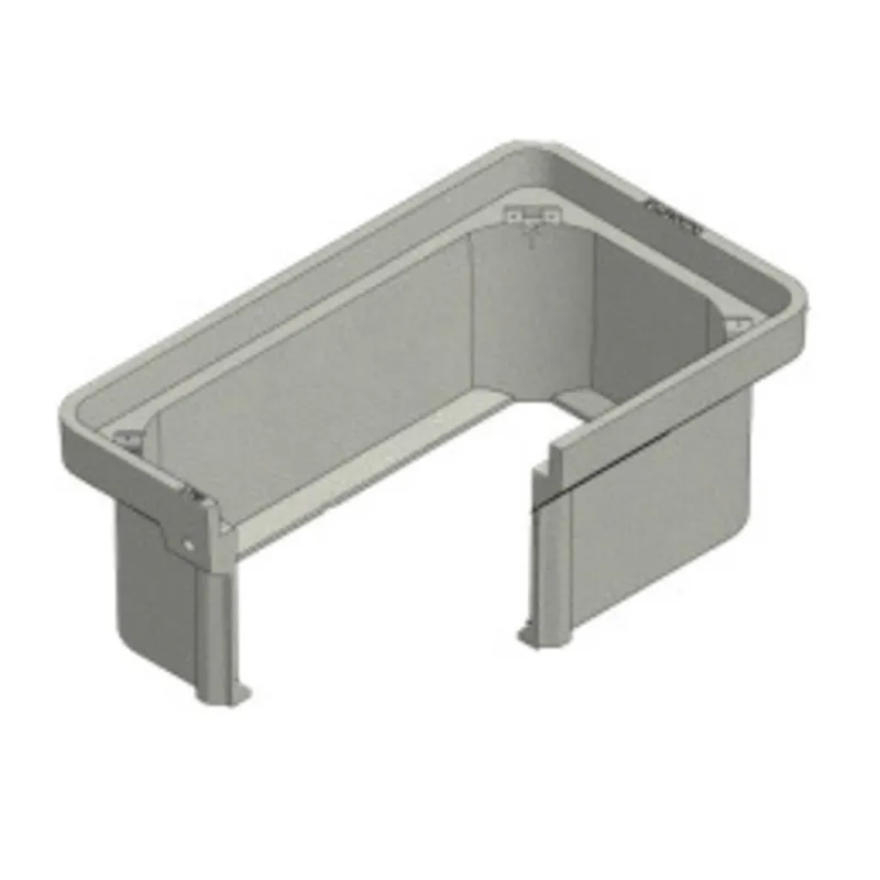 Underground Enclosure, 17 x 30 x 24", Tier 22, Polymer Concrete