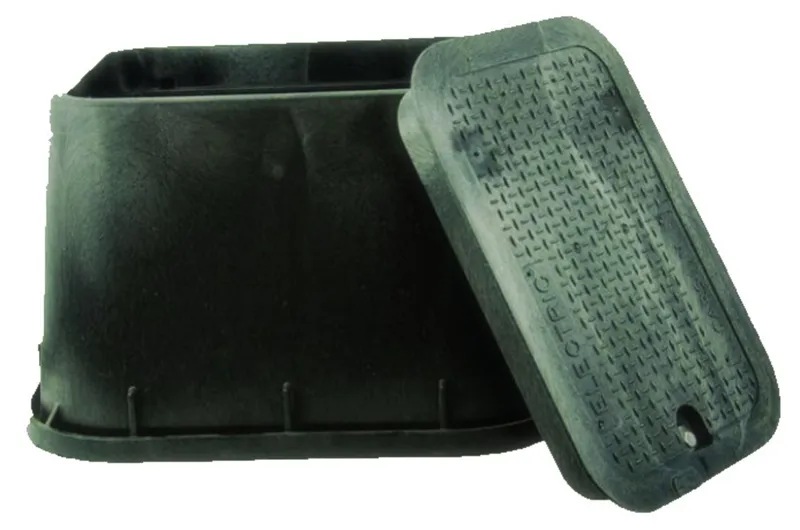 Rectangular Pull Box, Green