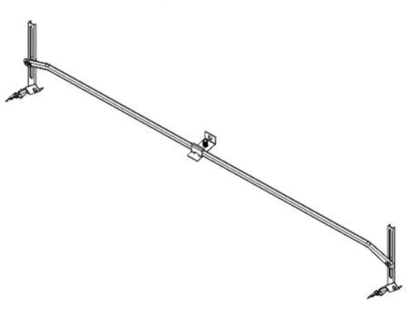 24" Fixed T-Bar Hanger