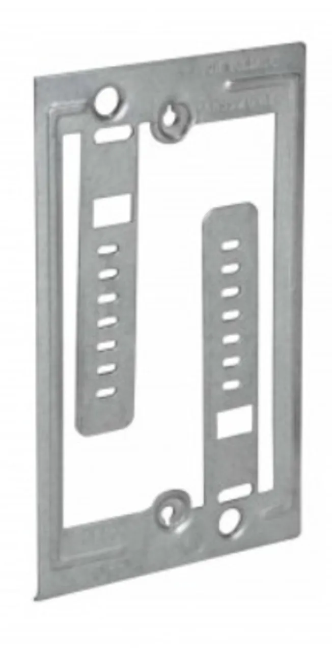 1-Gang Low Voltage Wall Mounting Plate