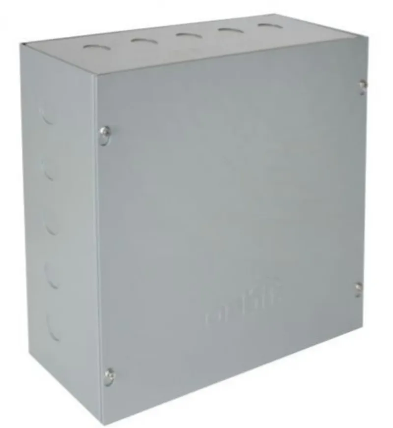 Enclosure, Screw Cover, NEMA 1, 12 x 12 x 4"