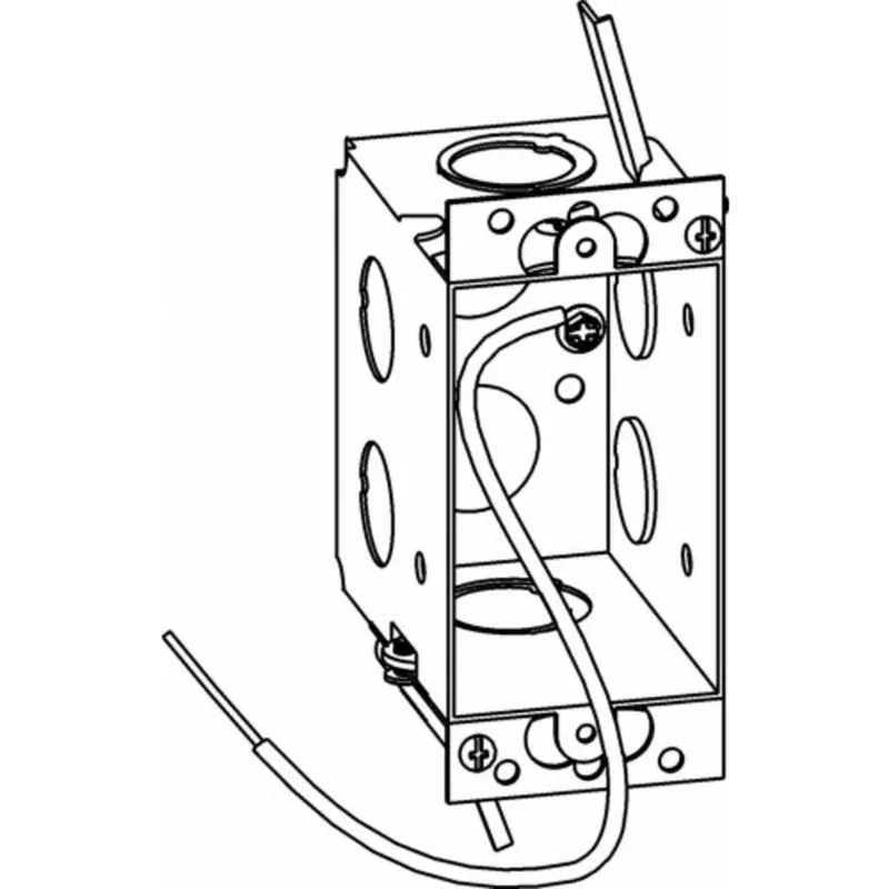 Gangable Switch Box, 1-Gang, Old Work