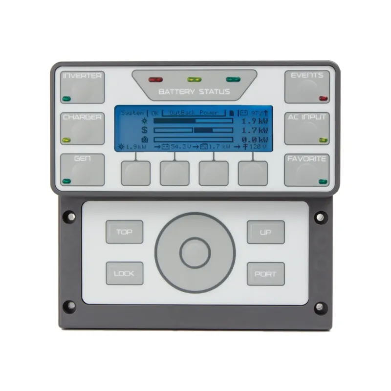 OutBack Power MATE3s Series – System Display and Controller