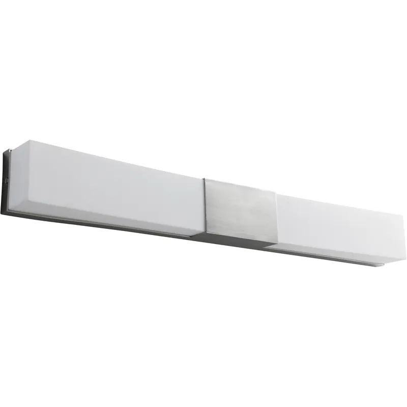 Crescent 2 Light 31 inch Satin Nickel Vanity Light Wall Light