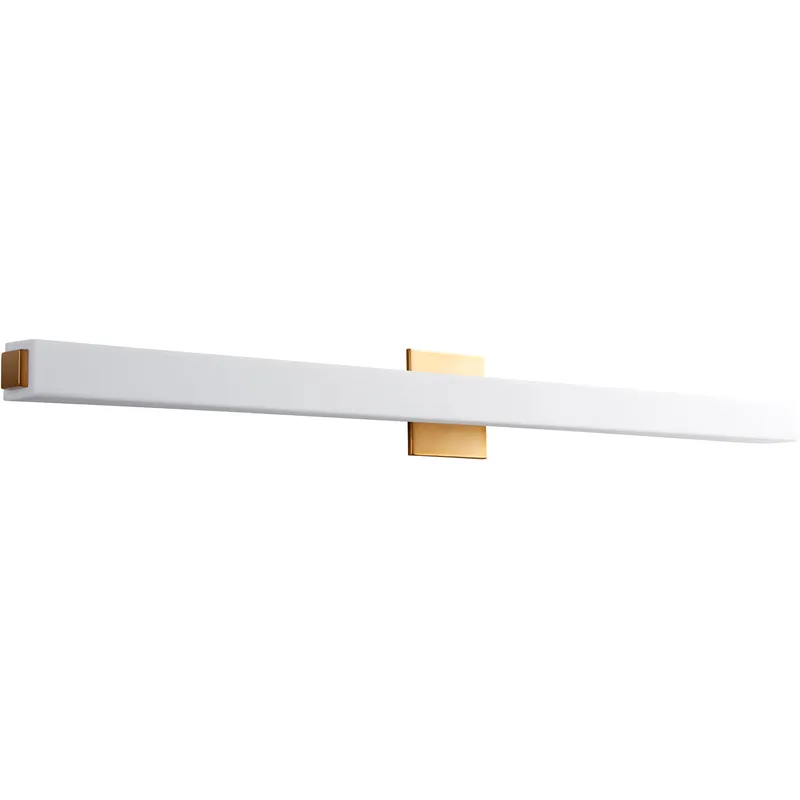 Adelphi 2 Light 46.38 inch Aged Brass Vanity Light Wall Light