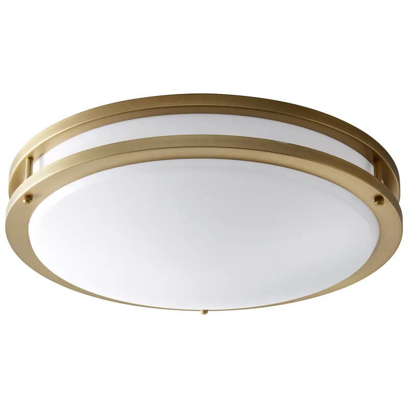 Oracle 1 Light 18 inch Black Flush Mount Ceiling Light