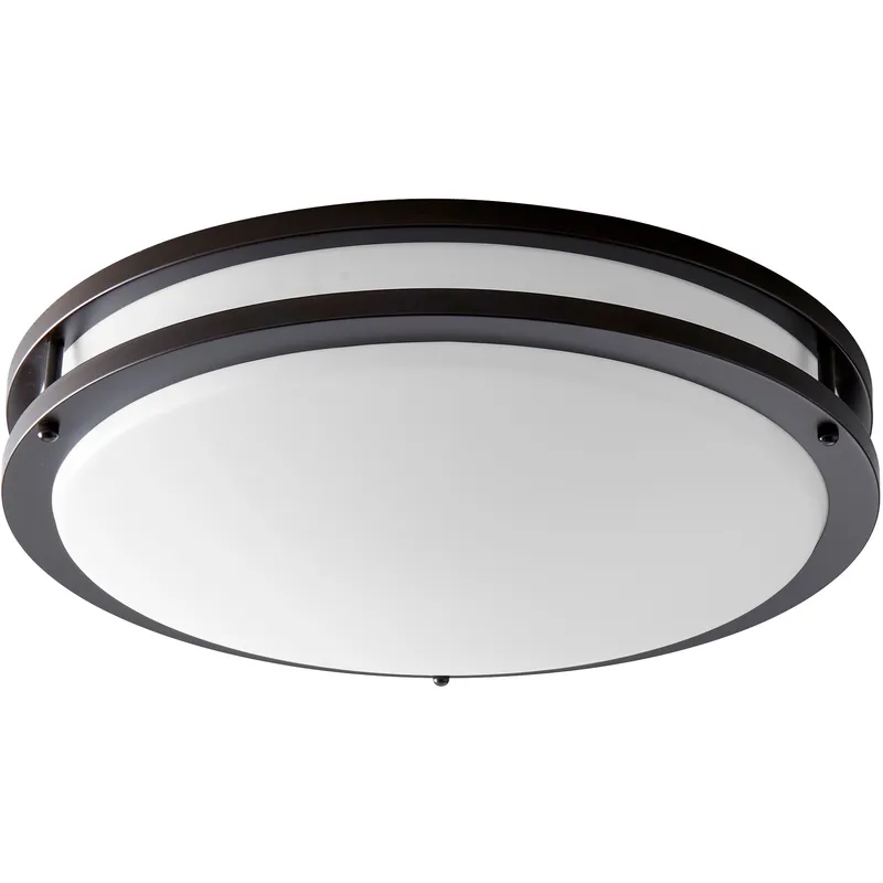 Oracle 1 Light 17.75 inch Oiled Bronze Flush Mount Ceiling Light