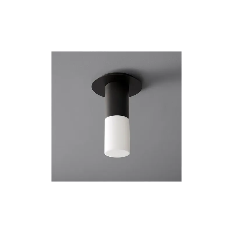 Pilar LED 6 inch Black Flush Mount Ceiling Light