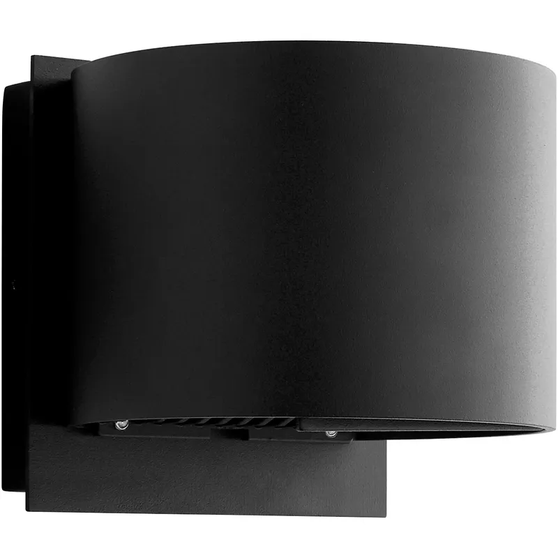 Kaldor LED 5 inch Black Outdoor Wall Sconce