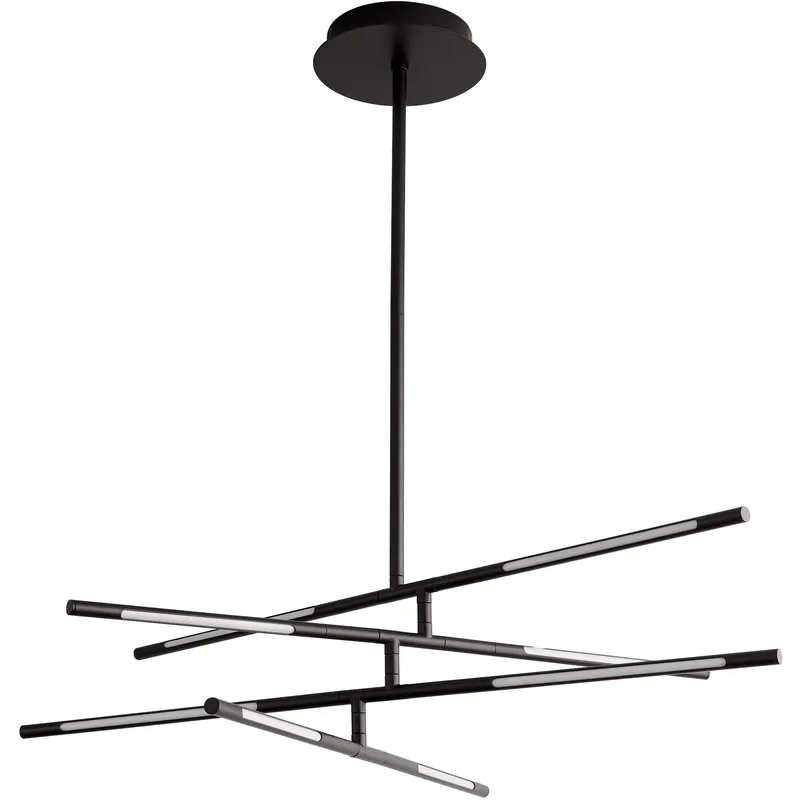 Palillos LED 33 inch Black Pendant Ceiling Light